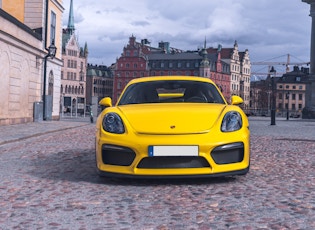 2015 PORSCHE (981) CAYMAN GT4 CLUBSPORT