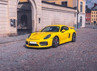 2015 PORSCHE (981) CAYMAN GT4 CLUBSPORT