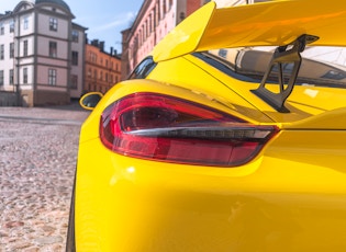 2015 PORSCHE (981) CAYMAN GT4 CLUBSPORT