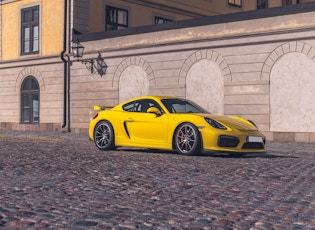 2015 PORSCHE (981) CAYMAN GT4 CLUBSPORT