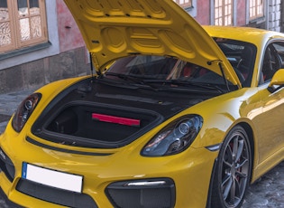 2015 PORSCHE (981) CAYMAN GT4 CLUBSPORT