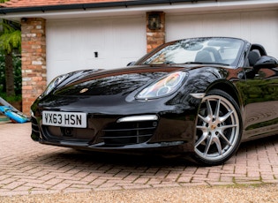 2014 PORSCHE (981) BOXSTER - 18,552 MILES