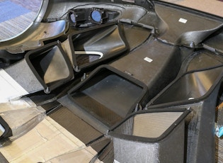 ASTON MARTIN V8 VANTAGE GTE CARBON BONNET / BUMPER WALL ART