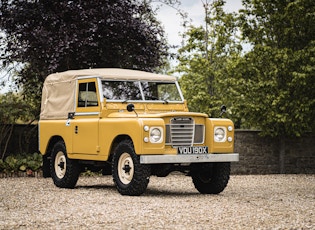 1981 LAND ROVER SERIES III 88"