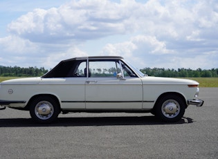 1973 BMW 2002 'BAUR' CONVERTIBLE