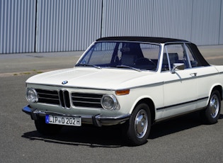 1973 BMW 2002 'BAUR' CONVERTIBLE