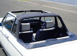 1973 BMW 2002 'BAUR' CONVERTIBLE