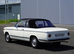 1973 BMW 2002 'BAUR' CONVERTIBLE