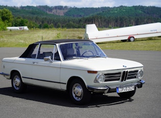 1973 BMW 2002 'BAUR' CONVERTIBLE