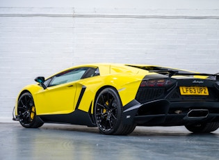 2014 LAMBORGHINI AVENTADOR LP720-4 50TH ANNIVERSARY EDITION