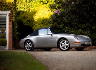 1997 PORSCHE 911 (993) CARRERA CABRIOLET - 42,085 MILES