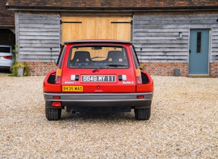 1985 RENAULT 5 TURBO 2 - 'SERIES 8221'