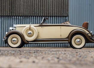 1933 HUPMOBILE K-321 CABRIOLET ROADSTER