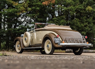 1933 HUPMOBILE K-321 CABRIOLET ROADSTER