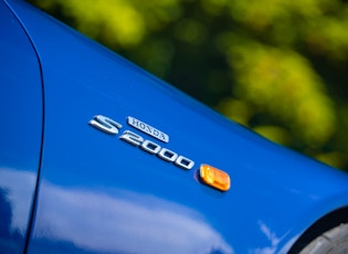 2001 HONDA S2000 – SUPERCHARGED  