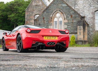 2012 FERRARI 458 ITALIA - 7,707 MILES