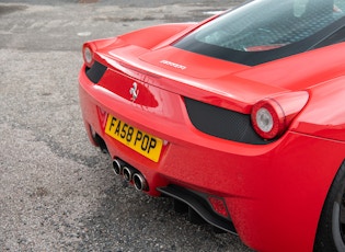 2012 FERRARI 458 ITALIA - 7,707 MILES