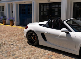 2016 PORSCHE (981) BOXSTER SPYDER