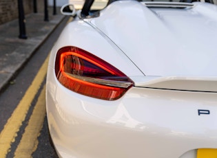 2016 PORSCHE (981) BOXSTER SPYDER