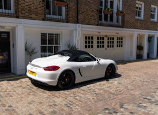 2016 PORSCHE (981) BOXSTER SPYDER