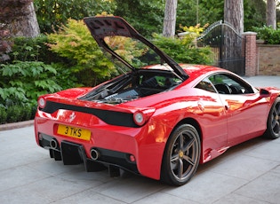 2014 FERRARI 458 SPECIALE