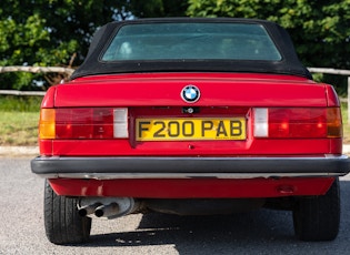 1988 BMW (E30) 320I CONVERTIBLE