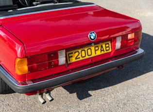 1988 BMW (E30) 320I CONVERTIBLE