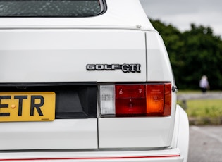 1986 VOLKSWAGEN GOLF (MK1) GTI CABRIOLET