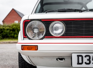 1986 VOLKSWAGEN GOLF (MK1) GTI CABRIOLET