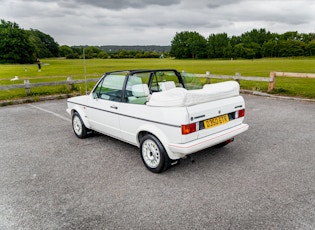 1986 VOLKSWAGEN GOLF (MK1) GTI CABRIOLET