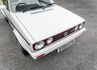 1986 VOLKSWAGEN GOLF (MK1) GTI CABRIOLET