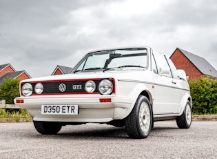 1986 VOLKSWAGEN GOLF (MK1) GTI CABRIOLET