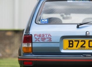 1985 FORD FIESTA XR2