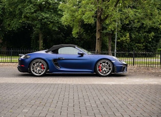 2020 PORSCHE 718 SPYDER - MANUAL - 137 KM