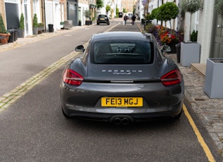 2013 PORSCHE (981) CAYMAN S