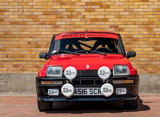 1984 RENAULT 5 TURBO 2 - EX DEREK WARWICK 