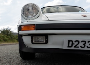 1986 PORSCHE 911 CARRERA 3.2 SUPER SPORT CABRIOLET