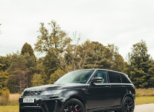 2019 RANGE ROVER SPORT SVR 