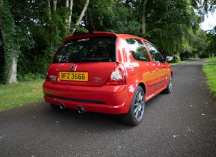 2005 RENAULTSPORT CLIO 182 TROPHY