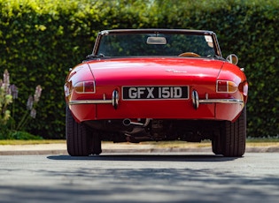 1966 ALFA ROMEO SPIDER 1600 ‘DUETTO’