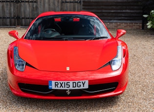 2015 FERRARI 458 SPIDER