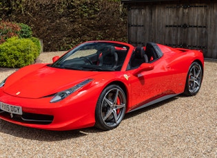 2015 FERRARI 458 SPIDER