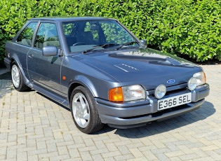 1987 FORD ESCORT RS TURBO - 24,392 MILES