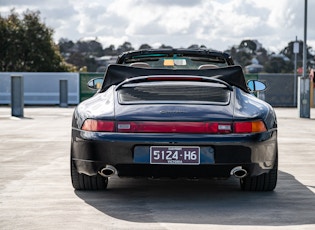 1995 PORSCHE 911 (993) CARRERA CABRIOLET