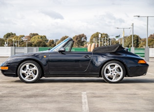 1995 PORSCHE 911 (993) CARRERA CABRIOLET