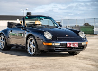 1995 PORSCHE 911 (993) CARRERA CABRIOLET