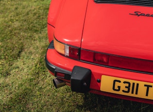 1989 PORSCHE 911 3.2 SPEEDSTER - 14,402 MILES