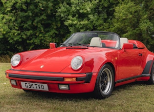 1989 PORSCHE 911 3.2 SPEEDSTER - 14,402 MILES