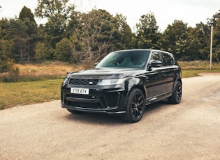 2019 RANGE ROVER SPORT SVR 