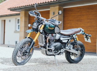 2021 TRIUMPH SCRAMBLER 1200 - STEVE MCQUEEN - 19 MILES